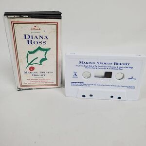 1994 Hallmark DIANA Ross - MAKING SPIRITS BRIGHT [Cassette Tape]